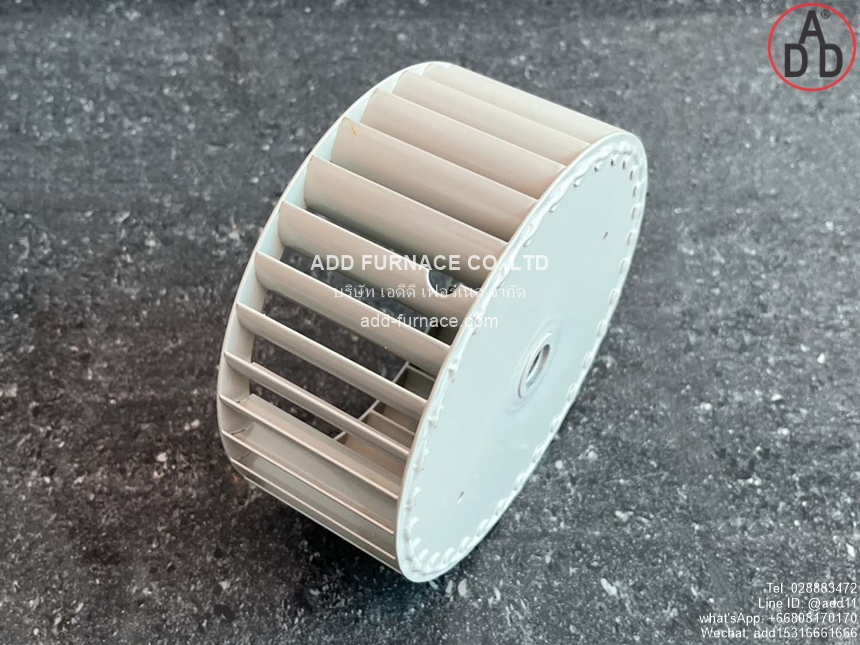 Pilot Burner Blower Wheel Size 160x65xOD12.4mm (4)